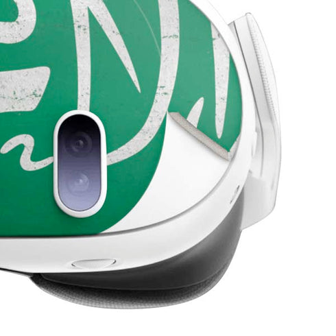 Saudi Arabia Flag Distressed Meta Quest 3  Skin